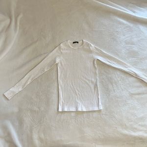 brandy melville leah scallop eyelet top